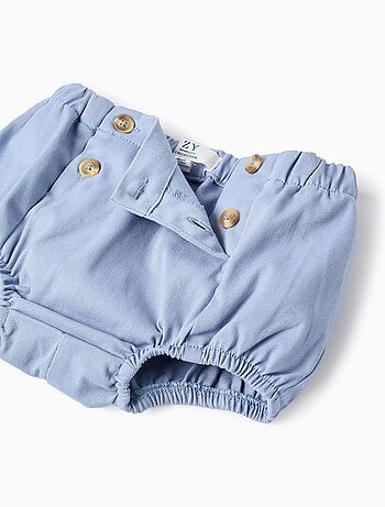 Body polo + Pantaloncini in twill