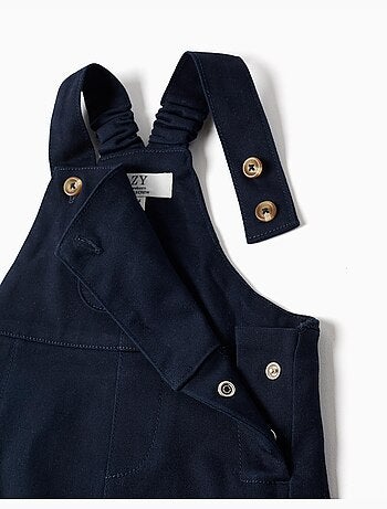 Body + salopette in twill