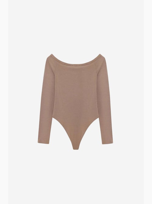 Body scollo barca aderente dilvin - Kiabi Body scollo barca aderente dilvin - Kiabi