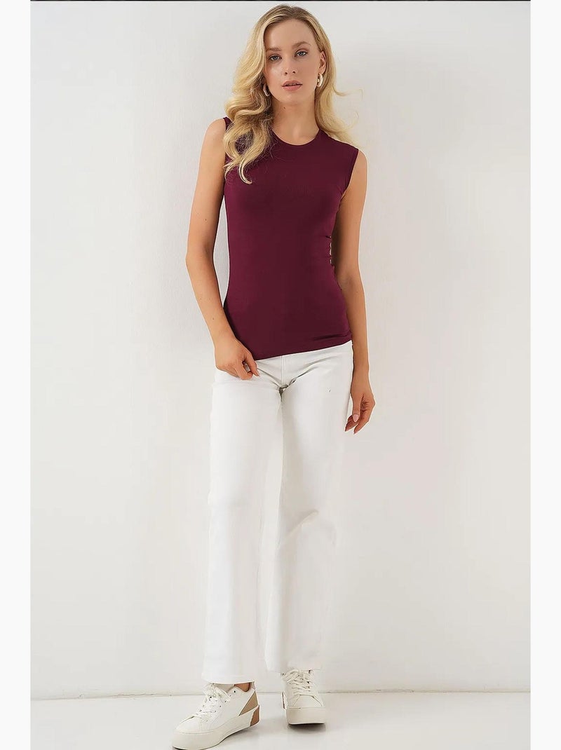 Body senza maniche bdart Rosso bordeaux - Kiabi