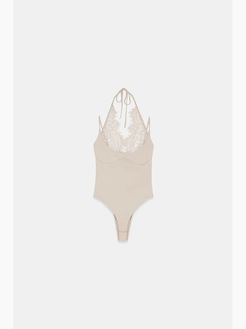 Body senza maniche con cut-out ricamati dilvin - Kiabi