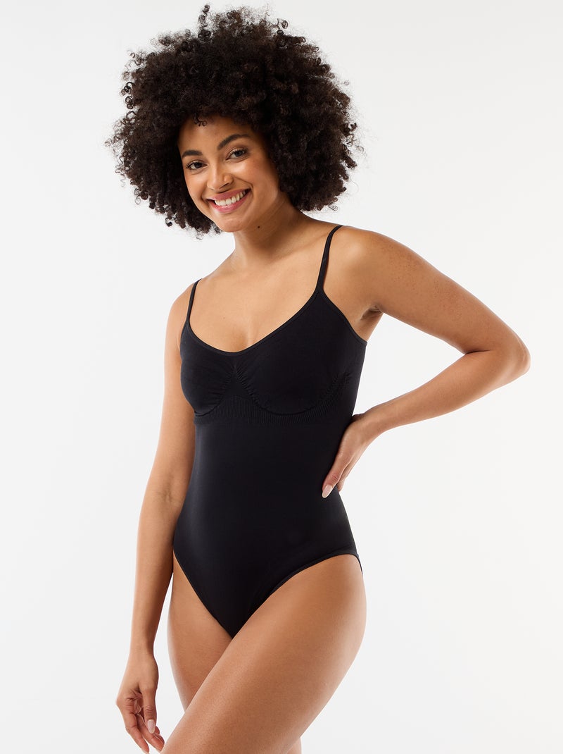 Body shapewear effetto modellante Nero - Kiabi