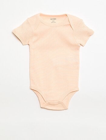 Body stampati in cotone - set da 3