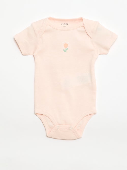 Body stampati in cotone - set da 3 - Kiabi