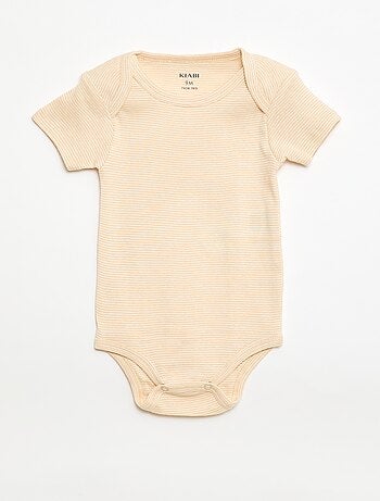 Body stampati in cotone - set da 3