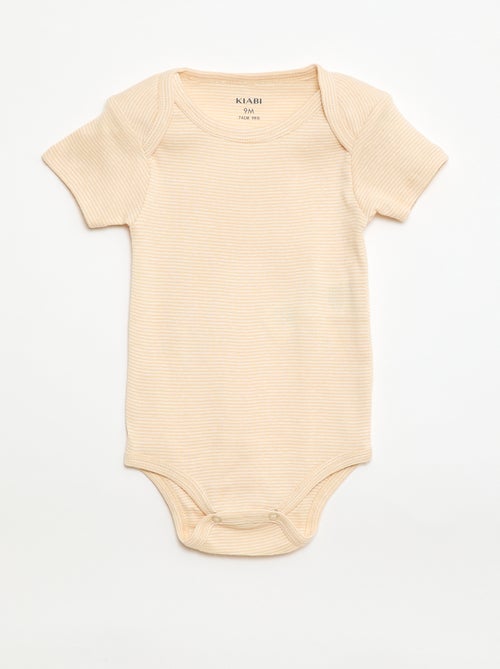 Body stampati in cotone - set da 3 - Kiabi