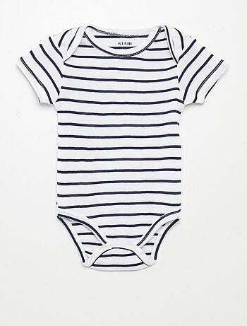 Body stampati in cotone - set da 3