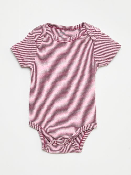 Body stampati in cotone - set da 3 - Kiabi