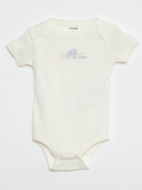 Body stampati in cotone - set da 3 - Kiabi
