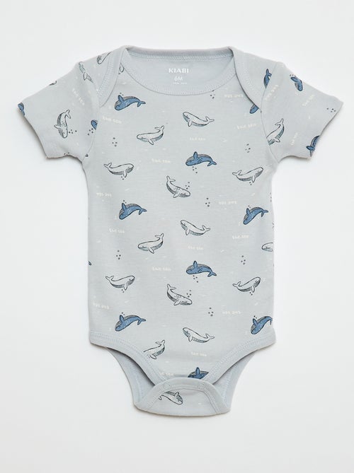 Body stampati in cotone - set da 3 - Kiabi