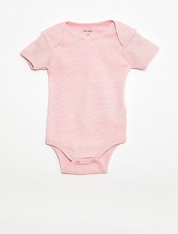 Body stampati in cotone - set da 3