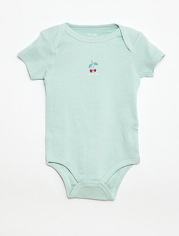 Body stampati in cotone - set da 3
