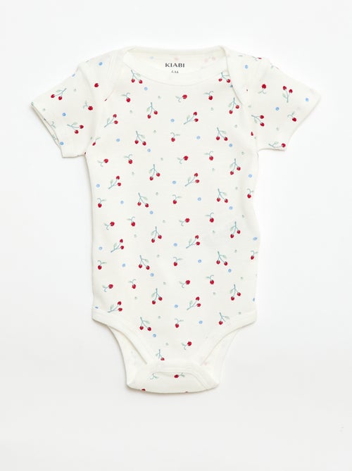 Body stampati in cotone - set da 3 - Kiabi