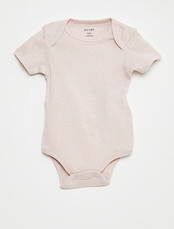 Body stampati in cotone - set da 3