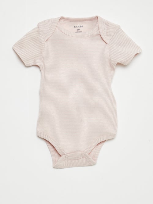 Body stampati in cotone - set da 3 - Kiabi