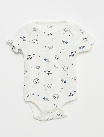 Body stampati in cotone - set di 3