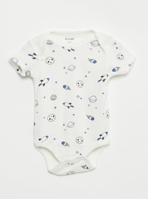 Body stampati in cotone - set di 3 - Kiabi
