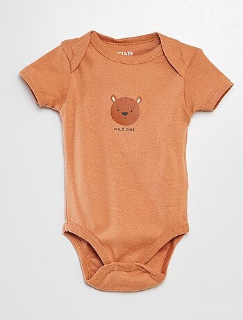 Body stampati in cotone - set di 3