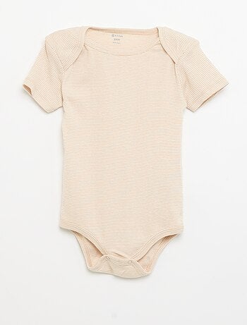 Body stampati in cotone - set da 3