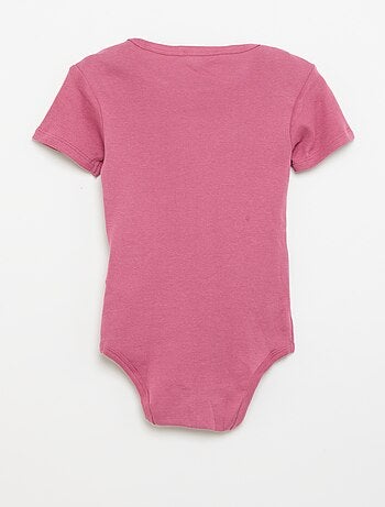 Body stampati in cotone - set da 3