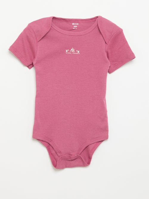 Body stampati in cotone - set di 3 - Kiabi Body stampati in cotone - set di 3 - Kiabi