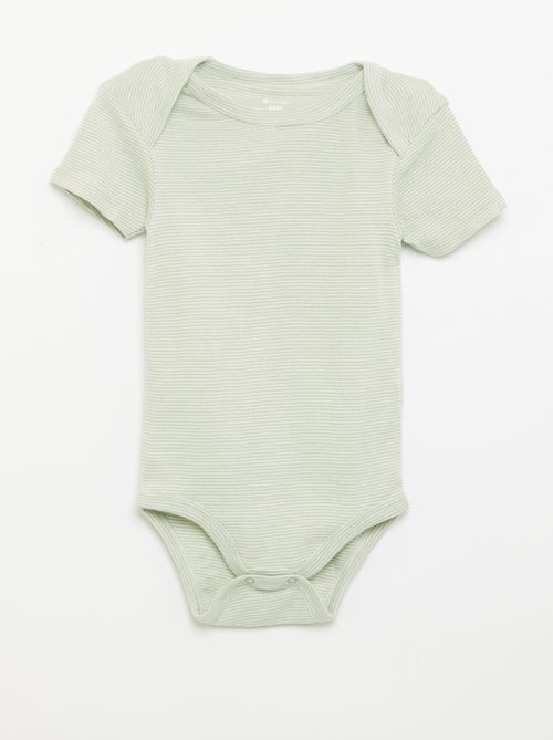 Body stampati in cotone - set di 3 - Kiabi Body stampati in cotone - set di 3 - Kiabi