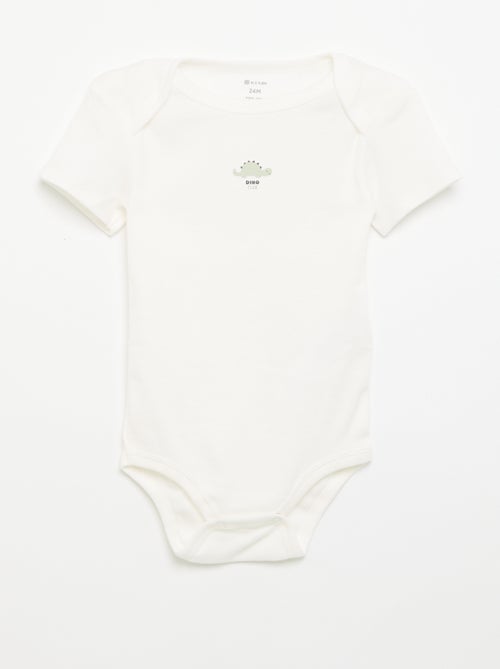 Body stampati in cotone - set di 3 - Kiabi Body stampati in cotone - set di 3 - Kiabi