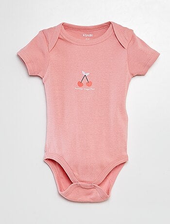 Body stampati in cotone - set di 3