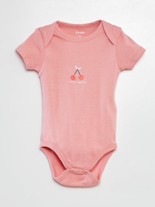 Body stampati in cotone - set di 3 - Kiabi