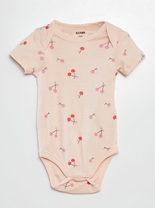 Body stampati in cotone - set di 3 - Kiabi