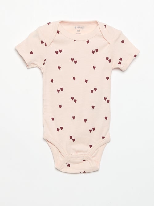 Body stampati in cotone - set di 3 - Kiabi