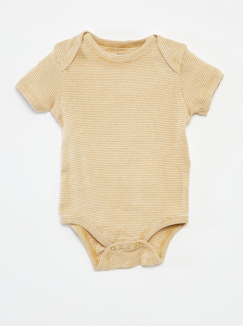 Body stampati in cotone - set di 3 - Kiabi