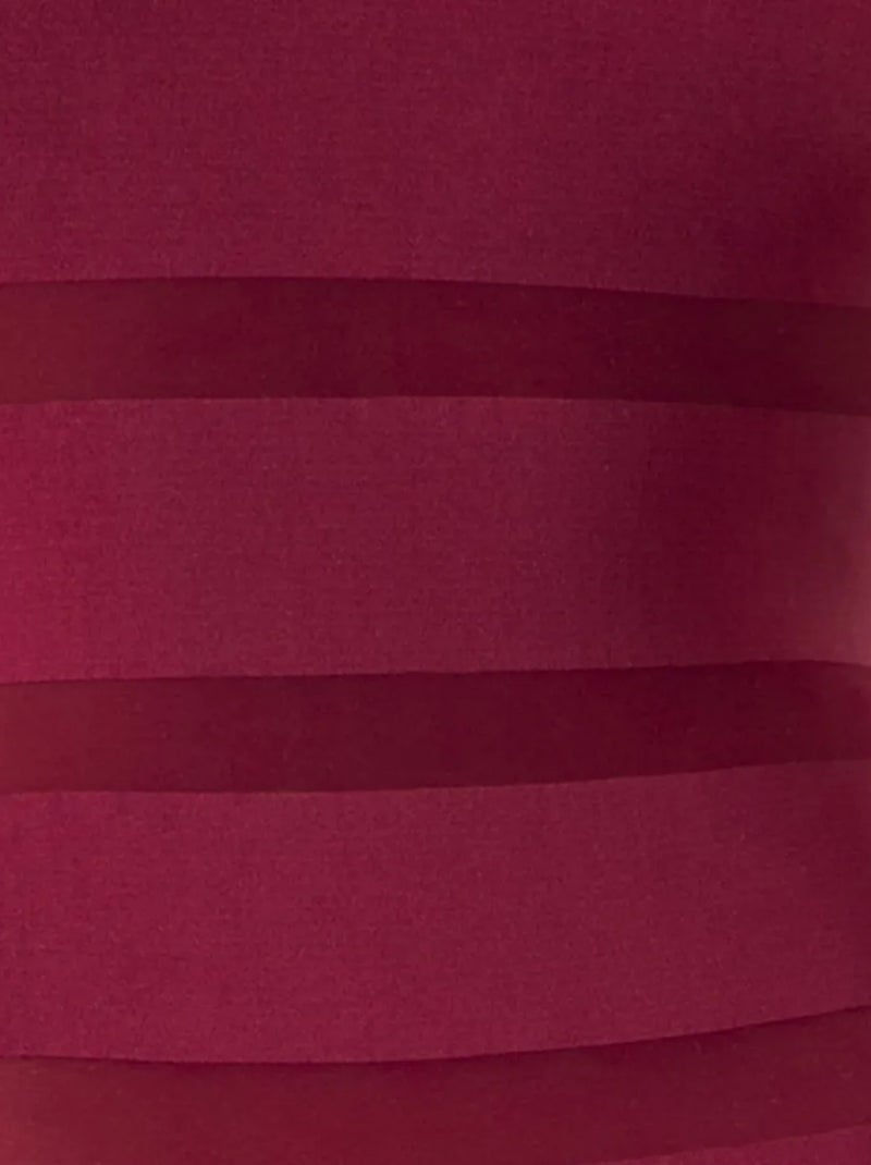 Body Sublime snellente Bordeaux - Kiabi