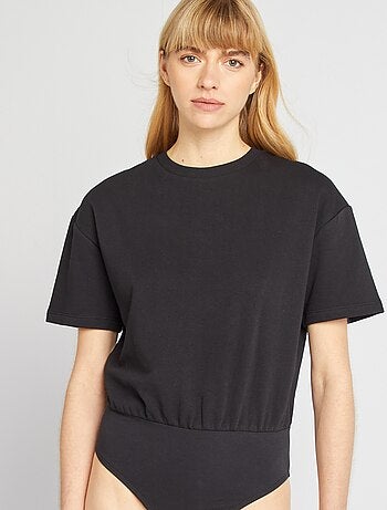Body t-shirt a maniche corte