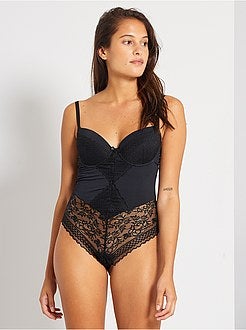 Body tanga 'Envie de Lingerie' - Kiabi