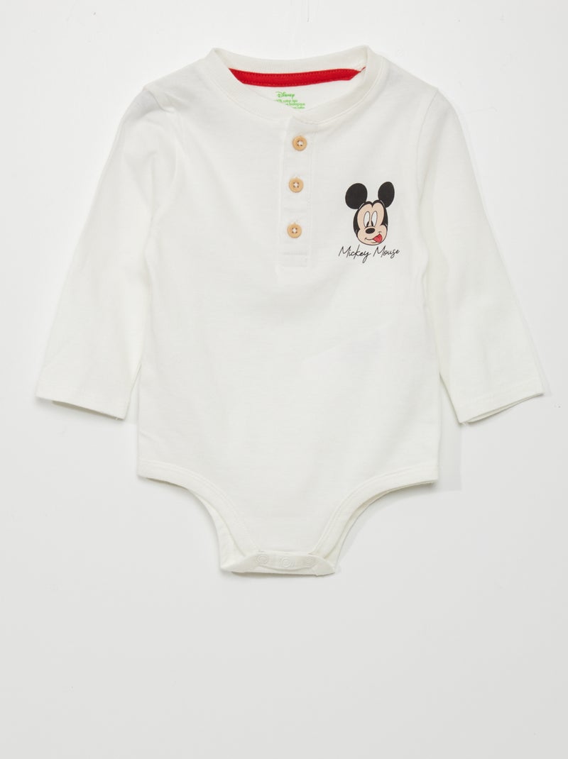 Body 'Topolino' di 'Disney' BIANCO - Kiabi