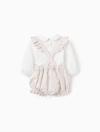 Body + tutina con motivo vichy