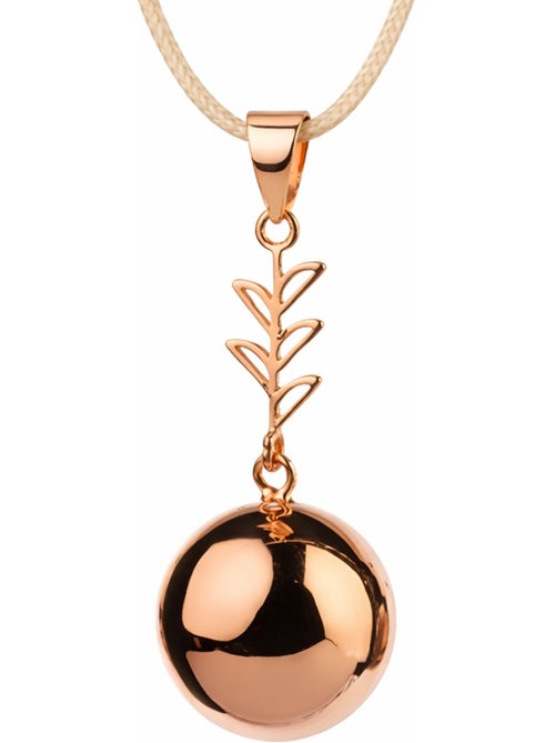 Bola di gravidanza collana, foglia d'oro rosa | bola | bola - Kiabi