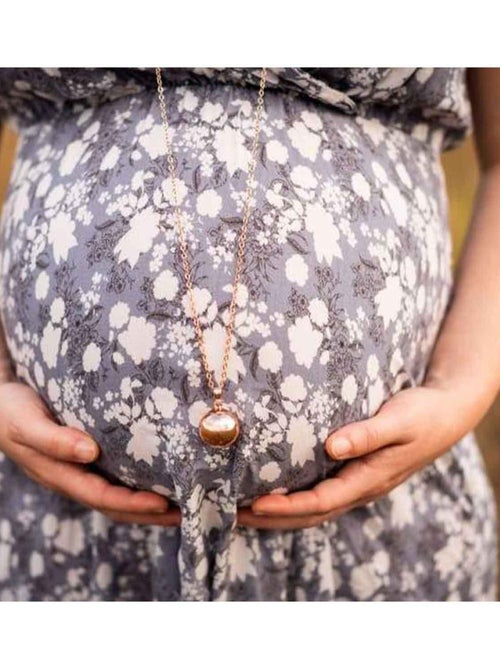 Bola di gravidanza collana, foglia d'oro rosa | Bola - Kiabi