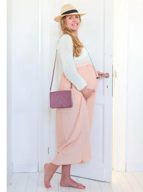 Bola di gravidanza collana, foglia d'oro rosa | Bola - Kiabi