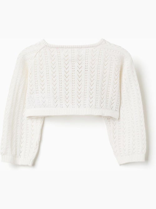 Bolero in maglia traforata - Kiabi