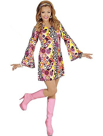 Bolle e fiori in costume anni '70