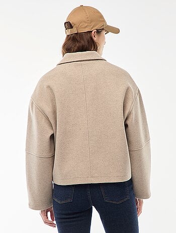 Bomber americano effetto lana