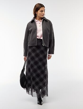 Bomber americano effetto lana