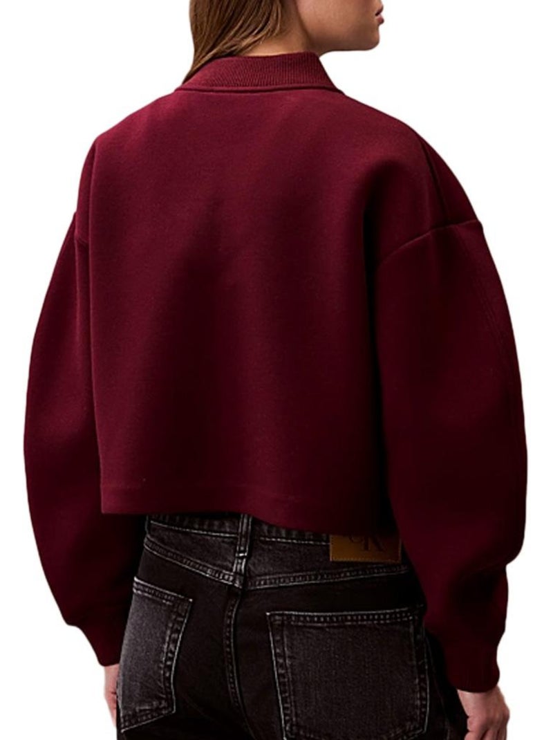 Bomber donna calvin klein jeans Rosso - Kiabi