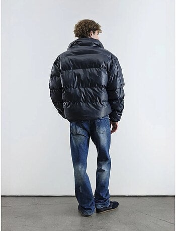 Bomber imbottito con chiusura a zip giesto