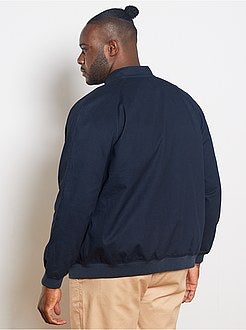 Taglie forti Uomo - Bomber leggero in twill - Kiabi