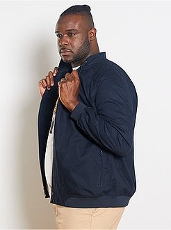 Taglie forti Uomo - Bomber leggero in twill - Kiabi