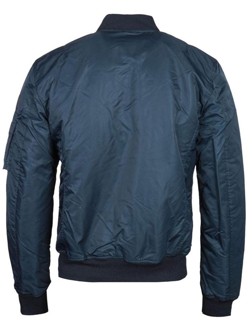 Bomber uomo schott Blu marino - Kiabi