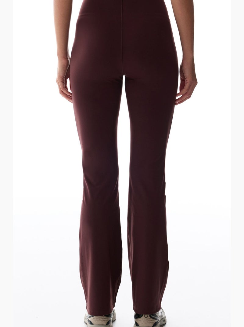 Bonding flare (gamba a zampa) leggings penti Rosso bordeaux - Kiabi